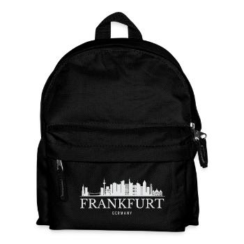 Frankfurt Skyline, Frankfurt Germany - Kids' Backpack - black - Front