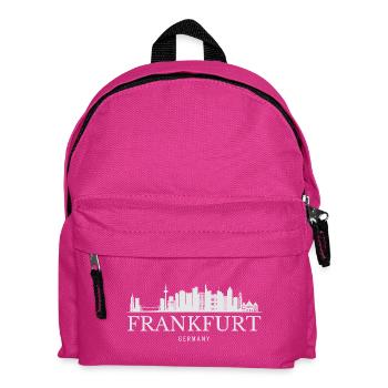 Ligne de Francfort, Francfort, Allemagne - Sac à dos Enfant - fuchsia - Devant