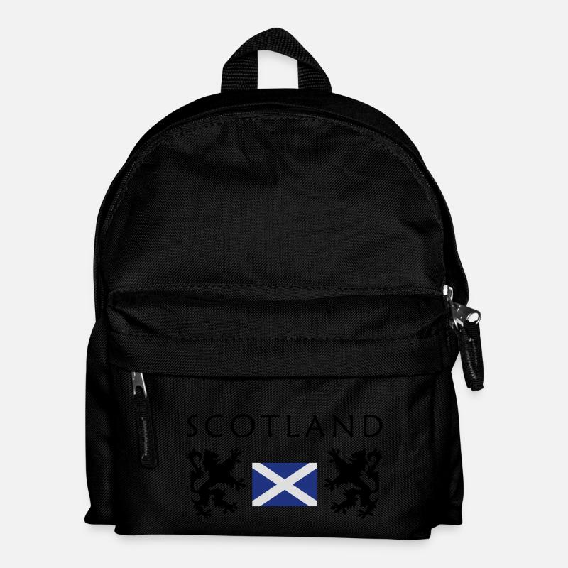 Scotland-Flag - Kinder Rucksack - Schwarz