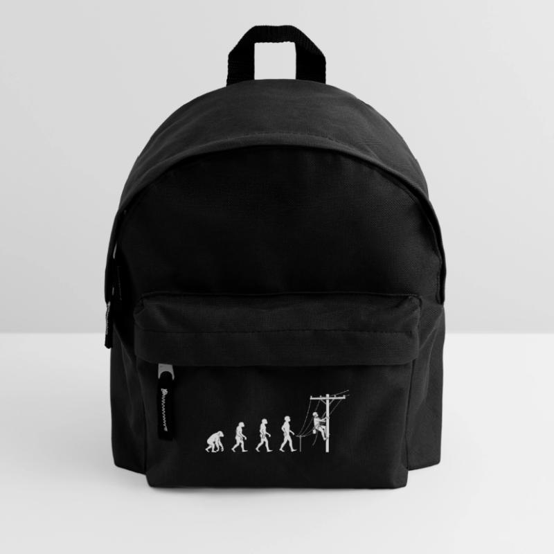 Evolution to network technology Kids' Backpack