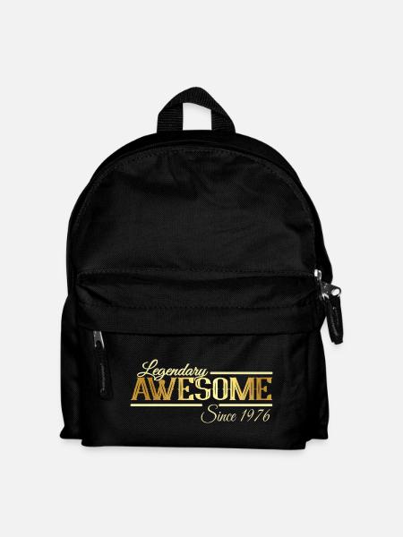 Legendärer 50 Geburtstag Jahrgang 1976 Vintage - Kinder Rucksack - Schwarz