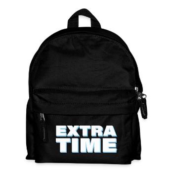 EXTRA TIME - Kinder Rucksack - Schwarz - Vorne