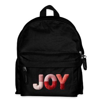 Patchwork Joy Joy and Happiness Design - Kids' Backpack - black - Front