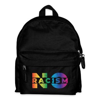 No Racism - Kinder Rucksack - Schwarz - Vorne