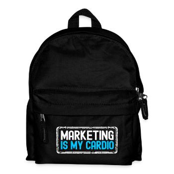 Marketing Manager - Kinder Rucksack - Schwarz - Vorne