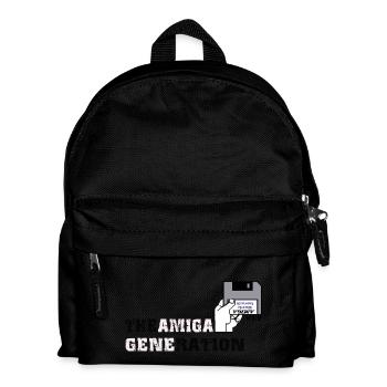 amiga_generation - Sac à dos Enfant - noir - Devant