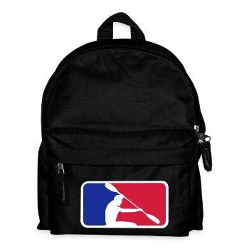 Kanu mit Frame - Kinder Rucksack - Schwarz - Vorne