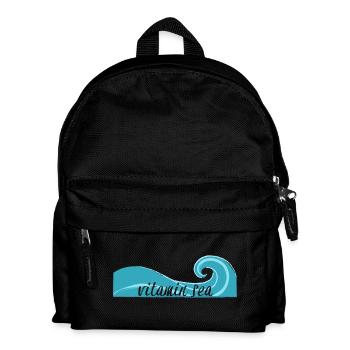 Surfer / Surfing: Vitamin Sea - Kids' Backpack - black - Front