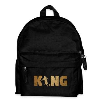 KING Football! Football! Ball! Cadeau! - Sac à dos Enfant - noir - Devant