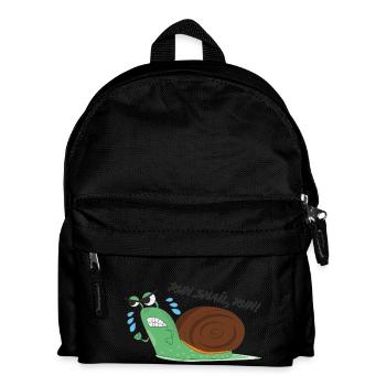 escargot - Sac à dos Enfant - noir - Devant