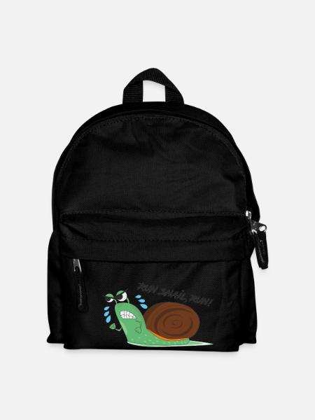 escargot - Sac à dos Enfant - noir