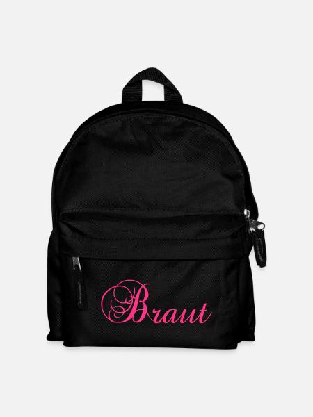 Braut - Kinder Rucksack - Schwarz