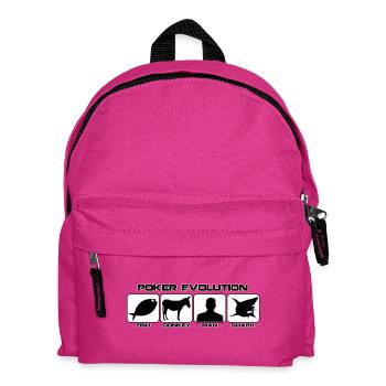 Poker-Entwicklung - Kinder Rucksack - Fuchsia - Vorne
