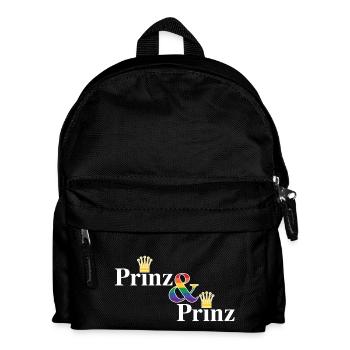 Prinz & Prinz 2 - Kinder Rucksack - Schwarz - Vorne