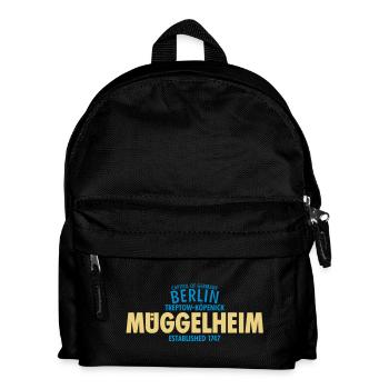 Capitol Of Germany Berlin - Müggelheim - Kinder Rucksack - Schwarz - Vorne