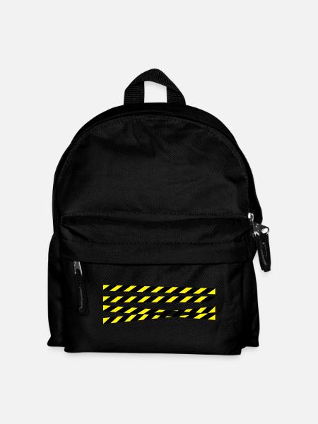 ansperrband__f2 - Kinder Rucksack - Schwarz