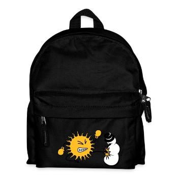 sun kicks snowman - Kids' Backpack - black - Front