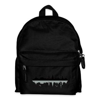 Skyline Kiel - Kinder Rucksack - Schwarz - Vorne