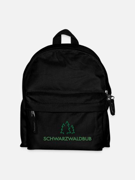 Schwarzwaldbub_Tannen - Kinder Rucksack - Schwarz