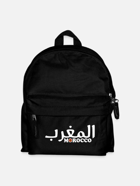 Marokko - Kinder Rucksack - Schwarz