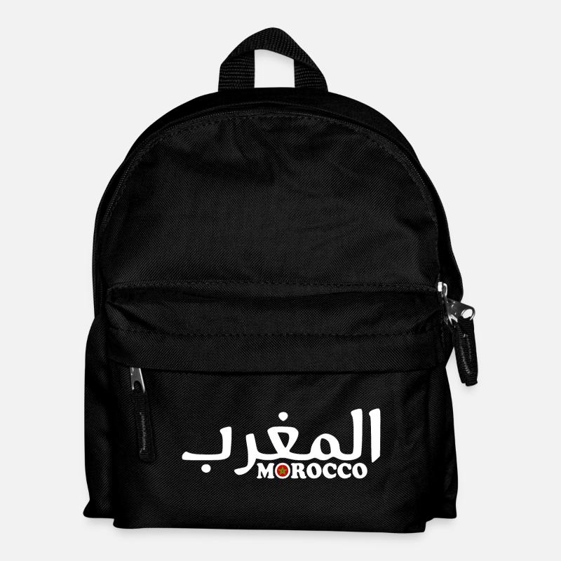 Marokko - Kinder Rucksack - Schwarz