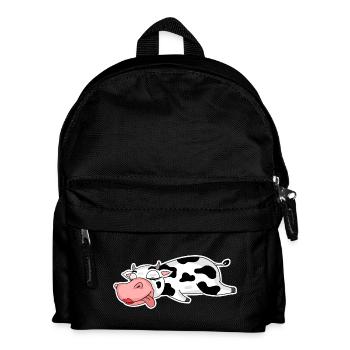 Cow lady girl - Kids' Backpack - black - Front