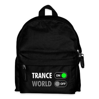 Trance On World Off - Rave Style - Sac à dos Enfant - noir - Devant