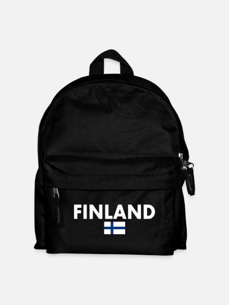 Finland - Kids' Backpack - black