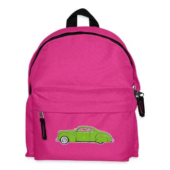 Hot Rod Custom Car vert, design par Mondwinkel - Sac à dos Enfant - fuchsia - Devant