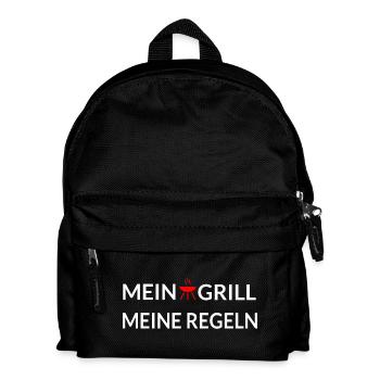 Grillen - Kinder Rucksack - Schwarz - Vorne
