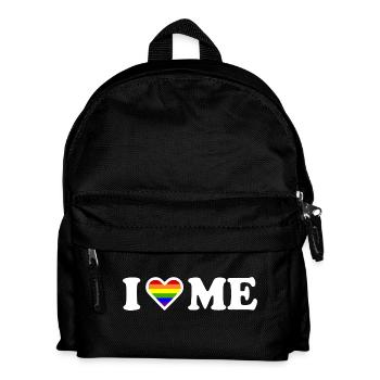I love me - Kinder Rucksack - Schwarz - Vorne