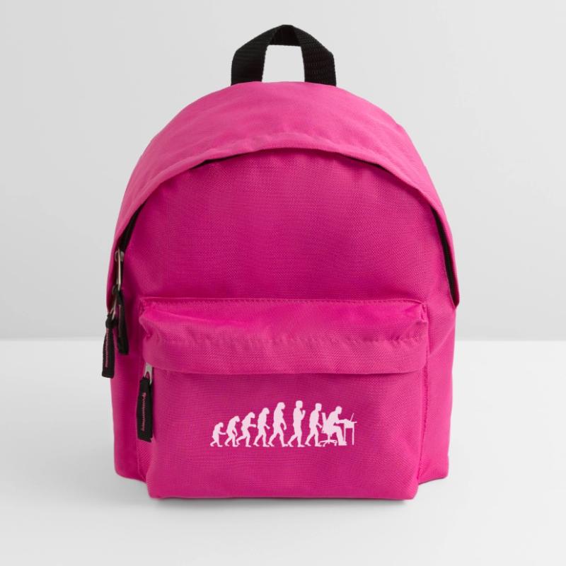 Evolution Computer Technician Nerd Programming Kids' Backpack