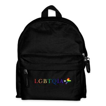 LGBTQIA+ - Kids' Backpack - black - Front