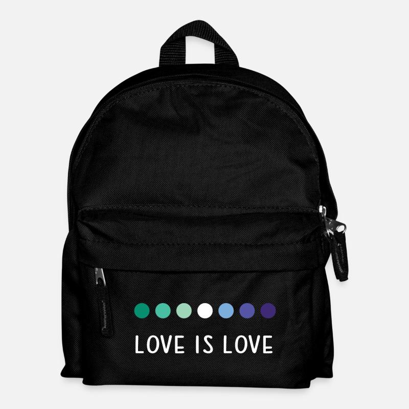LGBT Pride Month - Liebe ist Liebe - Kinder Rucksack - Schwarz
