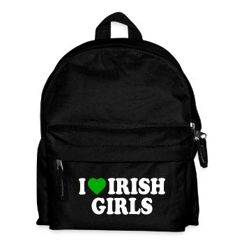 I love irish girls - Kinder Rucksack - Schwarz - Vorne