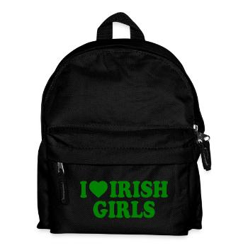 I love irish girls - Kinder Rucksack - Schwarz - Vorne
