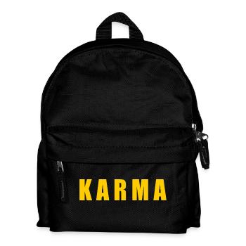 Karma - Kinder Rucksack - Schwarz - Vorne
