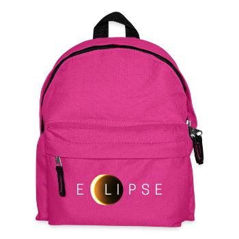 Solar eclipse - Kids' Backpack - fuchsia - Front