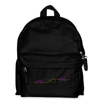 Le huit couché Puresoul, Gold-Lilla - Sac à dos Enfant - noir - Devant