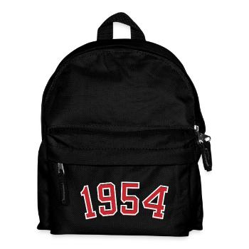 Sport Geburtsjahr 1954 - Kinder Rucksack - Schwarz - Vorne
