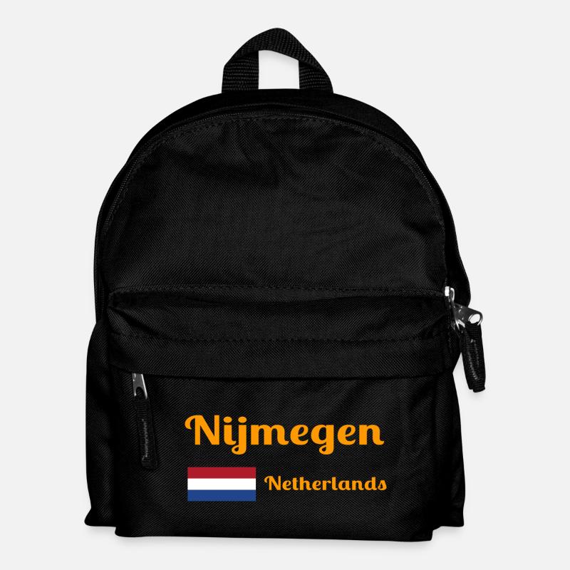Nijmegen Netherlands- Stylish prints - Kids' Backpack - black