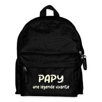 GRANDPA DAD GRANDPA HUMOR GRANDPA JOKE - Kids' Backpack - black - Front