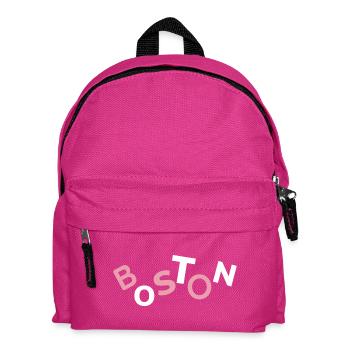 Purple Boston Souvenir - Kids' Backpack - fuchsia - Front