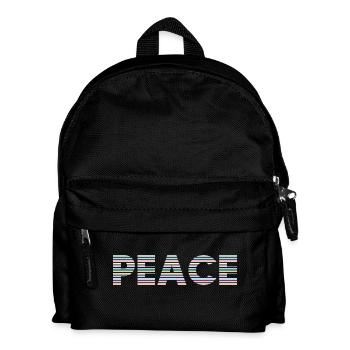 Peace - Kids' Backpack - black - Front