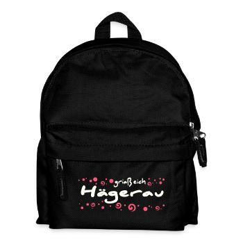 Hägerau Austria Tyrol - Kids' Backpack - black - Front