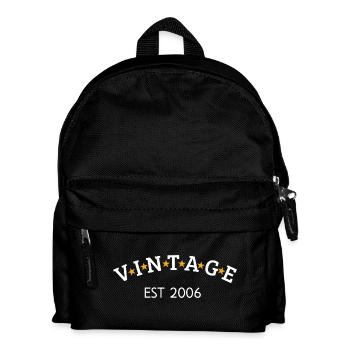 Jahrgang ist 2006 - Kinder Rucksack - Schwarz - Vorne
