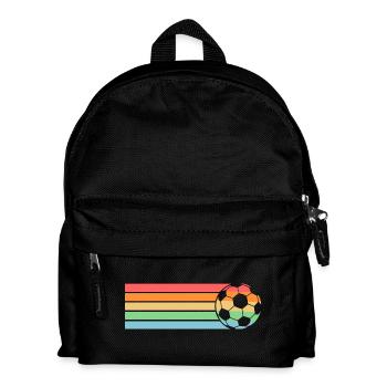 Joueur de football Football - Sac à dos Enfant - noir - Devant