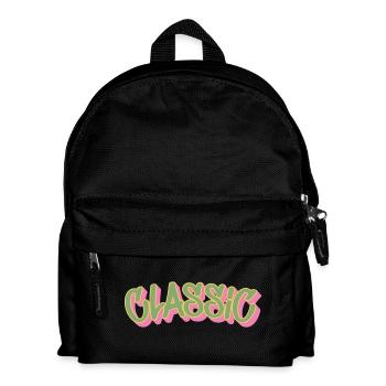 classic Graffiti Classic | Colors can be changed - Kids' Backpack - black - Front