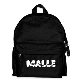 malle palmen - Kinder Rucksack - Schwarz - Vorne