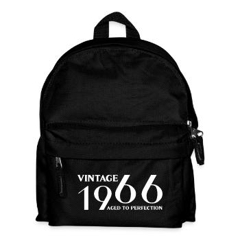 Vintage 1966 aged to perfection - Kids' Backpack - black - Front